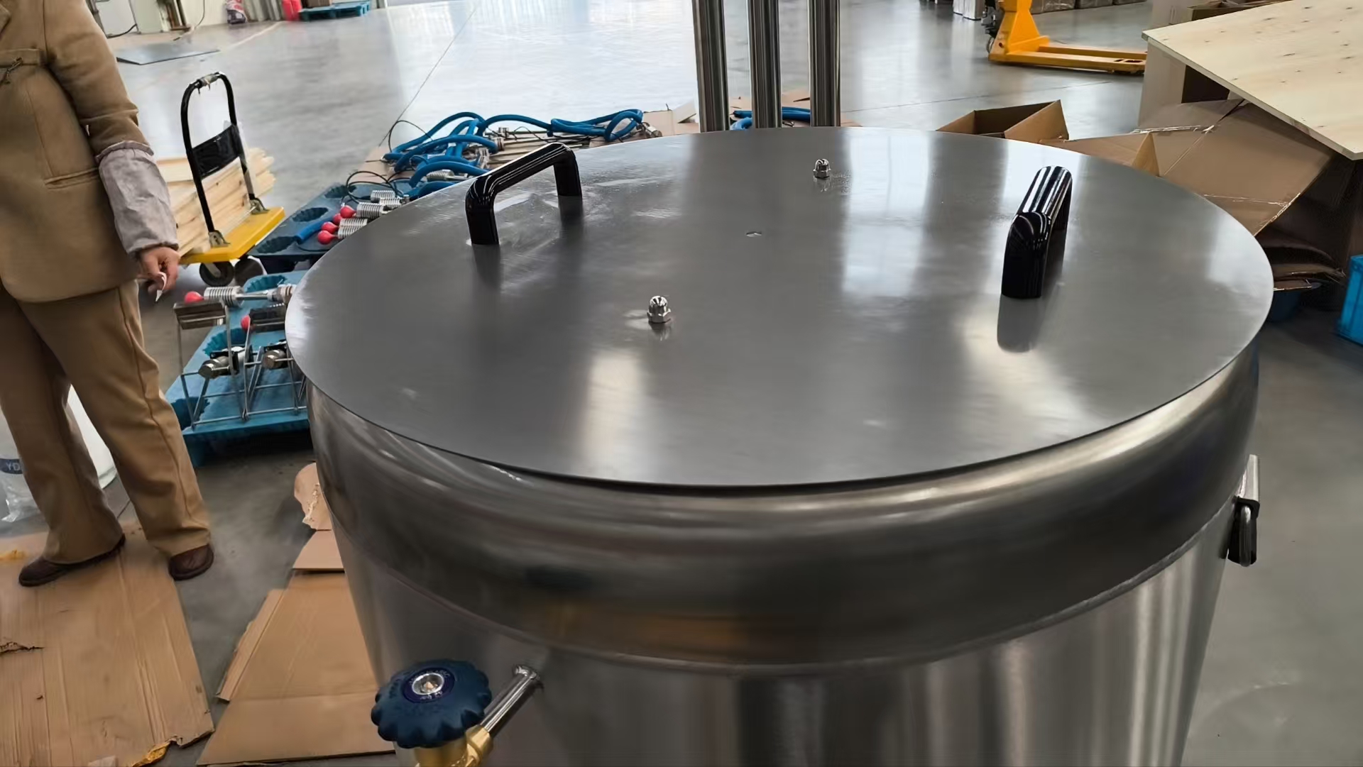 广口液氮罐 广口液氮罐